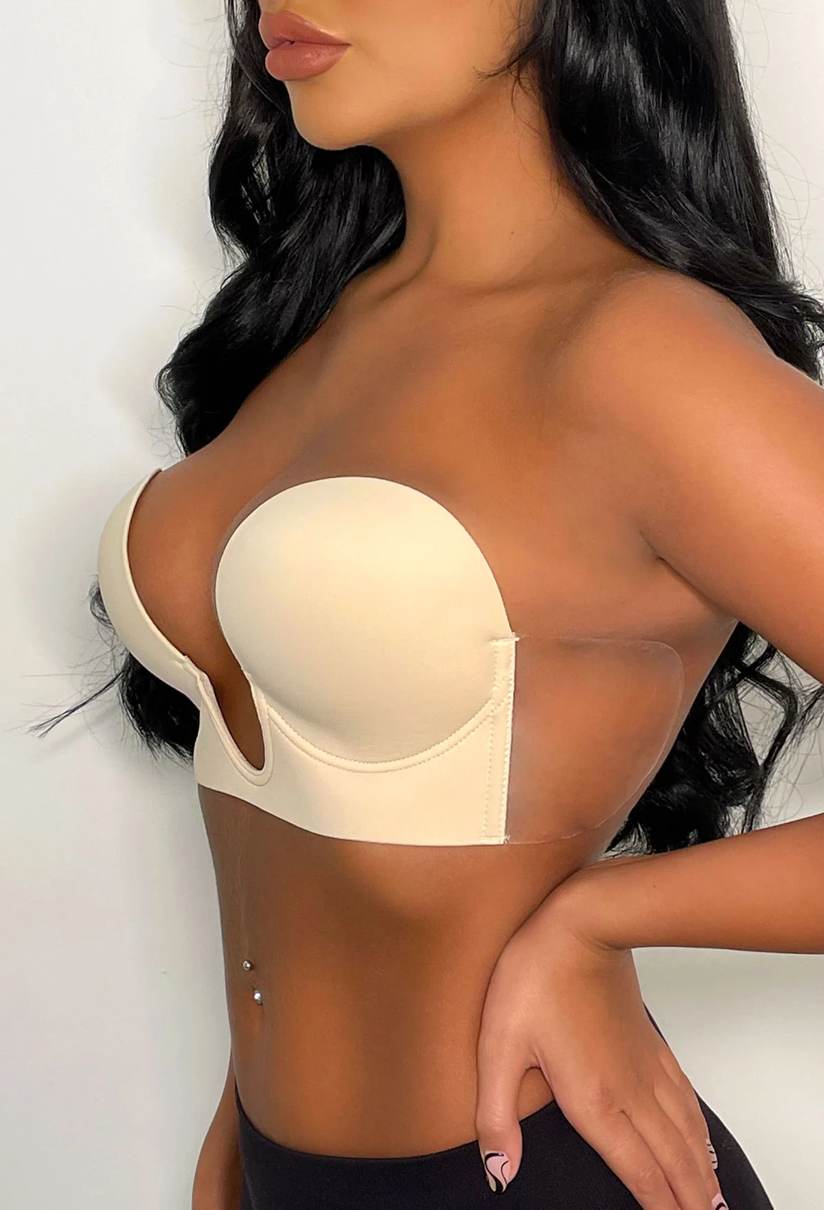 Lifted Beige Bust Enhancing Stick On Bra - Image 2