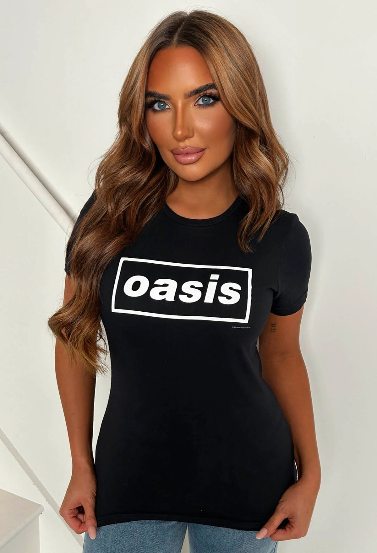 Sally Can Wait Black Oasis Graphic T-Shirt - Image 3